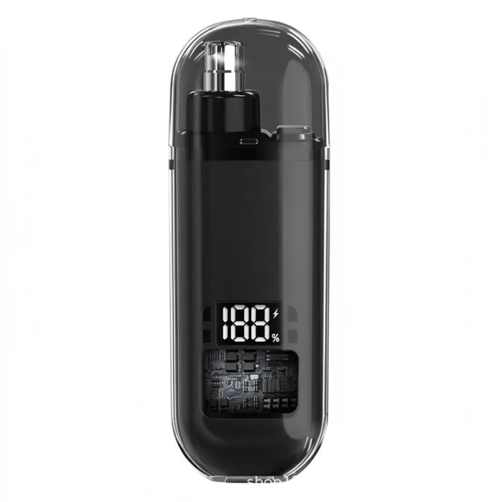 Electric Nose Hair Trimmer Rechargeable Painless Grooming Device Waterproof Blade Compact Ear Shaver For For UNKO Orange