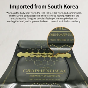 MİNCO ısı matı ısıtmalı, Elektrikli, Aşırı ısınmayı Önleyici, Film, Kızılötesi ısıtma Grafen PTC, Kore'de üretilen ve 0, 5 ve 4 m2, AC220V, 240W/m2'de 8 ana satış kat kiti no. 4