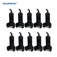 10pcs WLN KD-C1 Plus Belt Clip Holster for KD-C2 RT22 RT22S Walkie Talkie AP-100 Zastone ZT-X6 ZS-B1 RADTEL Baofeng Accessory