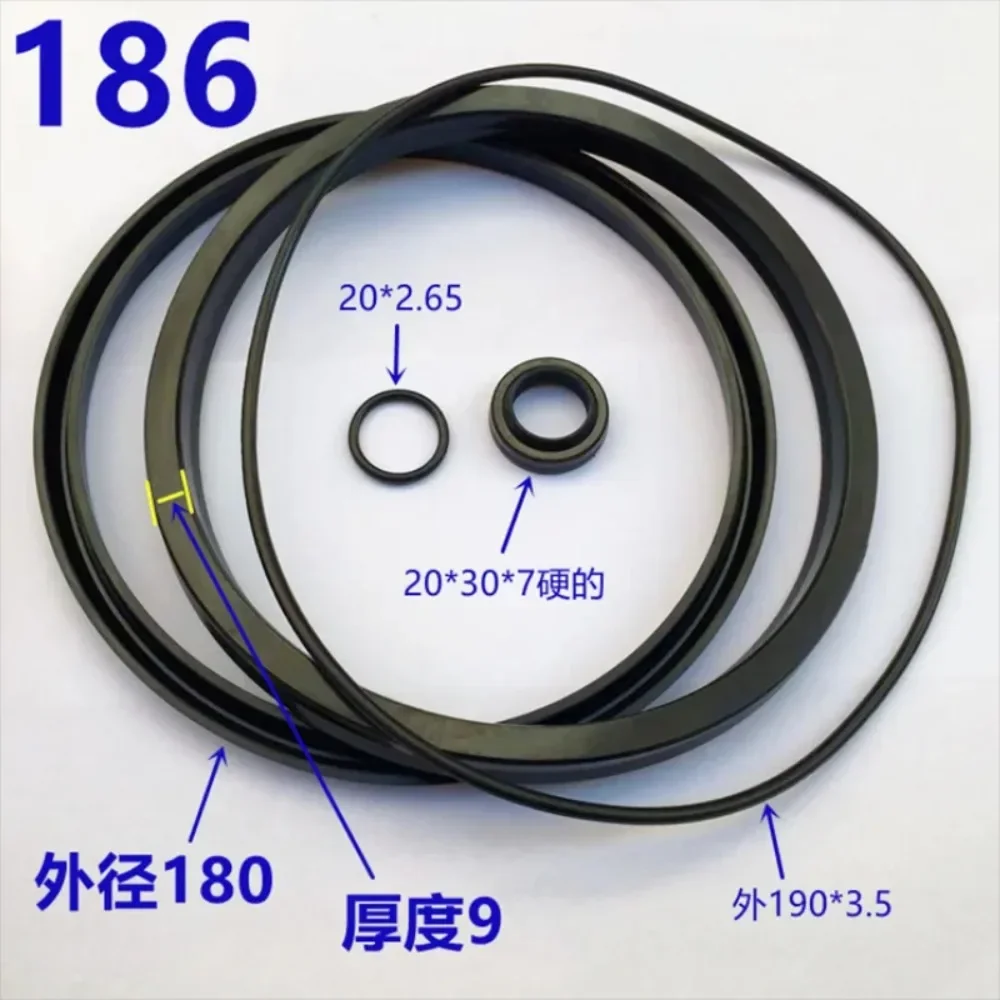 

New Tyre Changer Bead Breaker 186MM/200mm Cylinder Seal Kit For Tire Changer Machines 1set