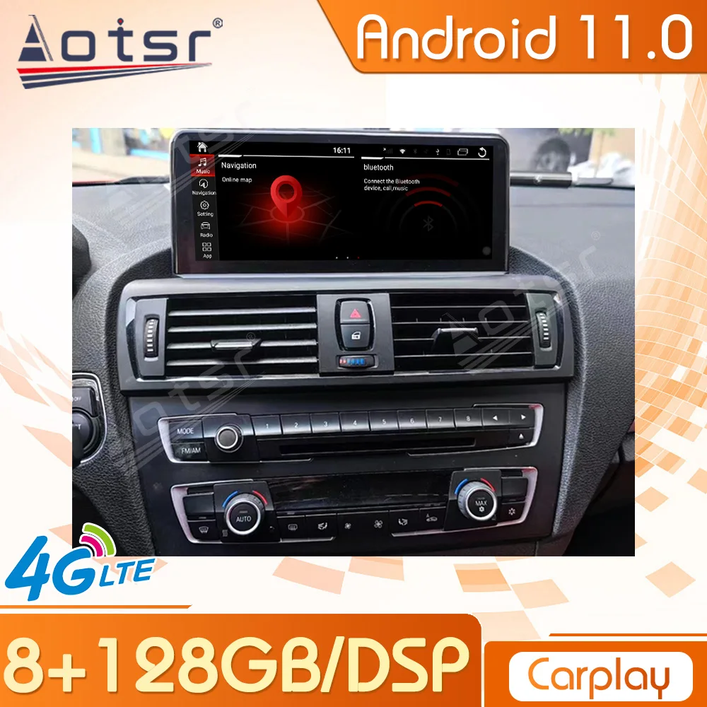 Android 11 Car Radio Bluetooth For BMW 1 Series NBT Touch Screen Carplay Audio Video Central Multimedia Player Stereo Head Unit