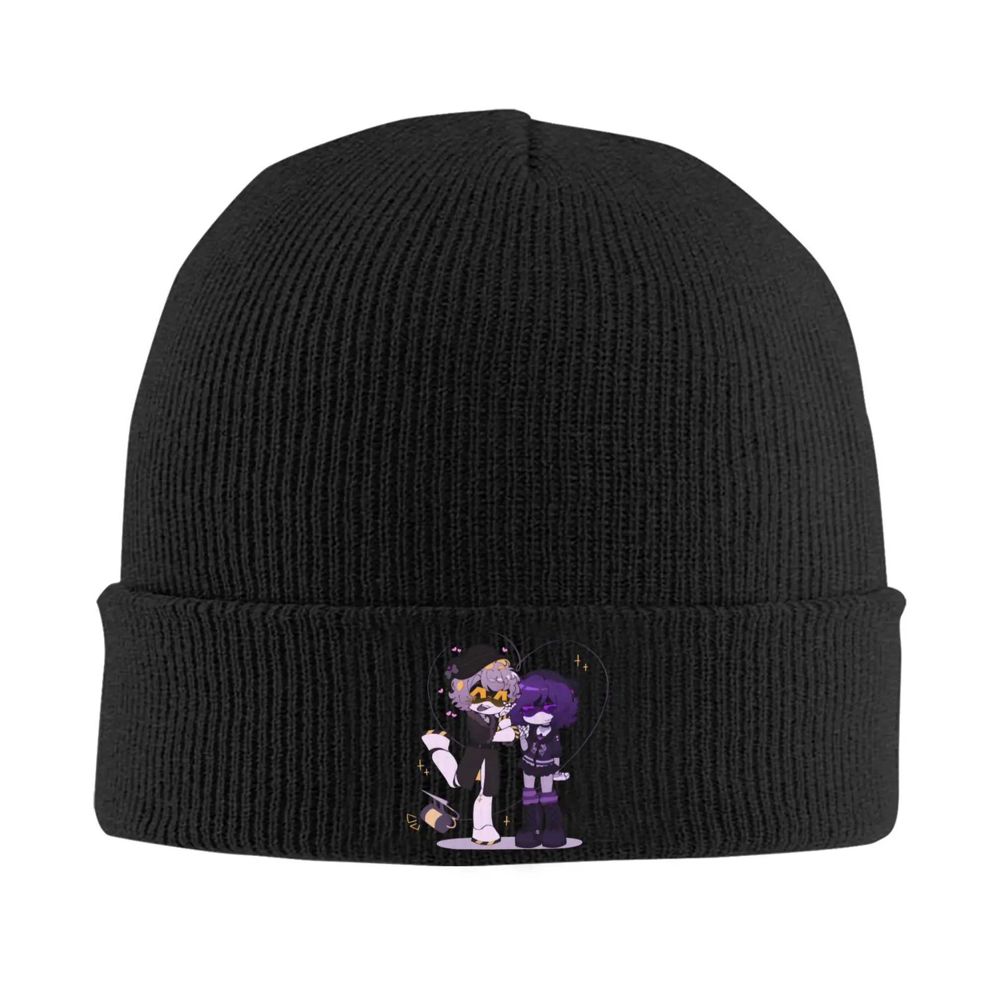 Murders Drones N and Uzi Knitted Hat Women's Men's Skullies Beanies Winter Hats  Warm Melon Cap