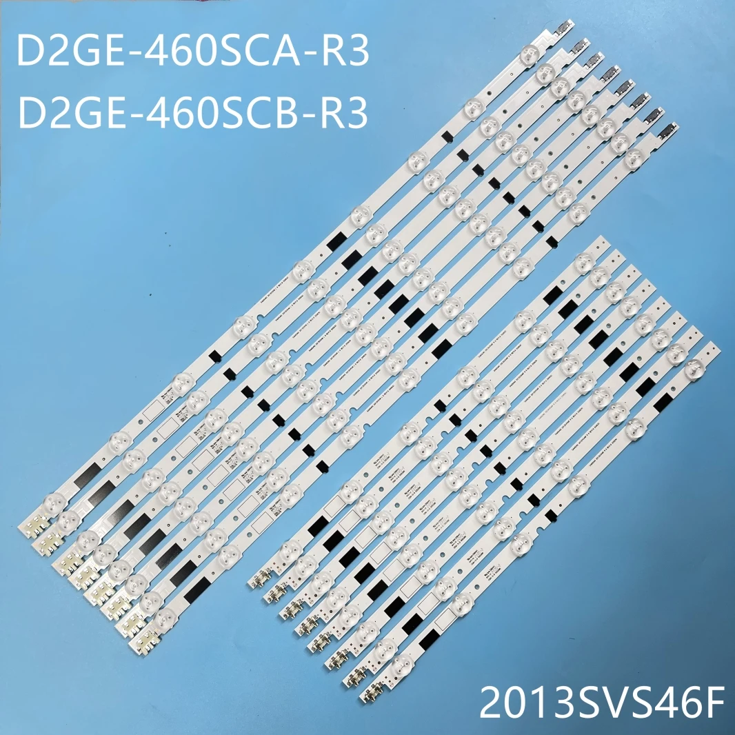 

16pcs For Sam Sung 46''TV led tv backlight strip 2013SVS46F D2GE-460SCA-R3 D2GE-460SCB-R3 BN41-01971A UA46F5080AR UE46F6510SB