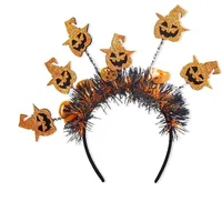 Pumpkin Halloween Pumpkin Headband Spider Ghost Head Hoop Halloween Party Hair Hoop Cosplay Photo Prop Ghost Festival Headpiece 6
