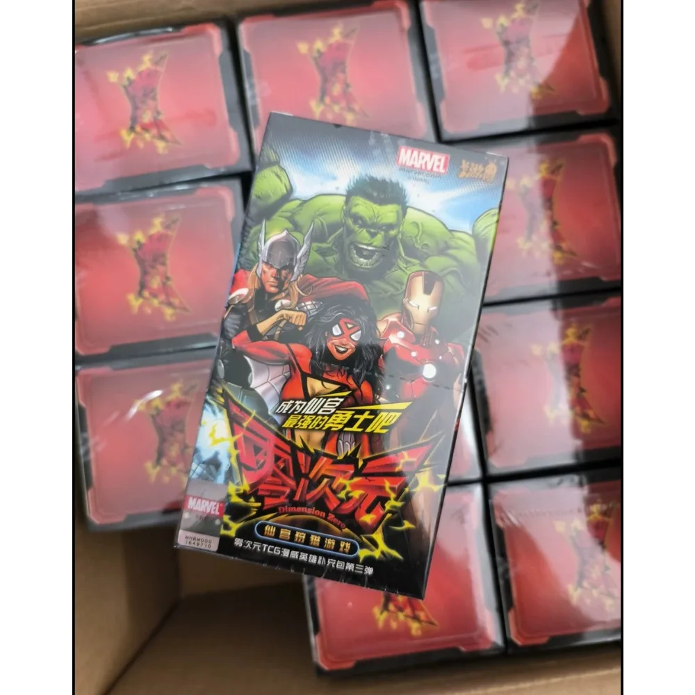 Kayou Marvel Card For Children Spider Man Wolverine Iron Man Classic American Popular Movies Limited Game Card Christmas Gifts