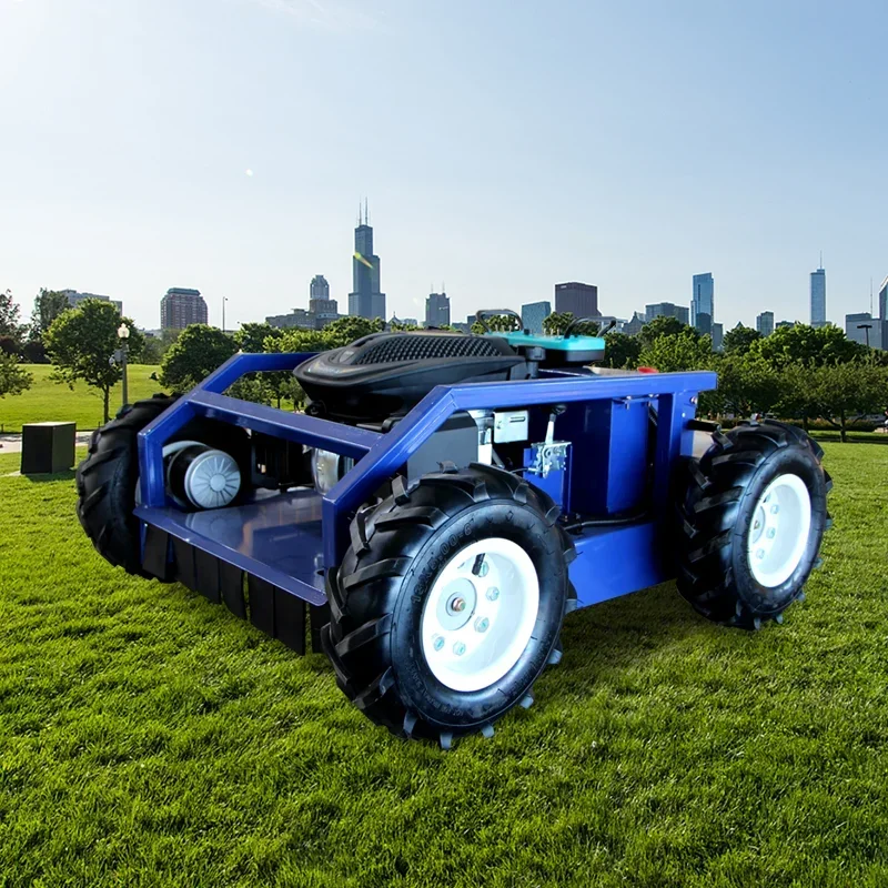 بيع المصنع مباشرة: جزازة العشب المزرعة لجميع التضاريس - جزازة العشب الآلية، جزازة العشب ذات العجلات للبيع #1