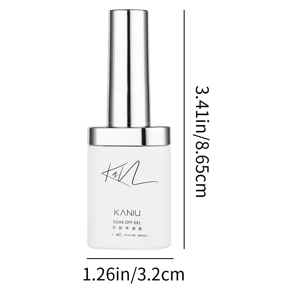 Kaniu 12ml Żel do Paznokci Funkcjonalny Żel do Paznokci z Bazą i Topem Transparentny Półtrwały Manicure Narzędzia do Zdobienia Paznokci