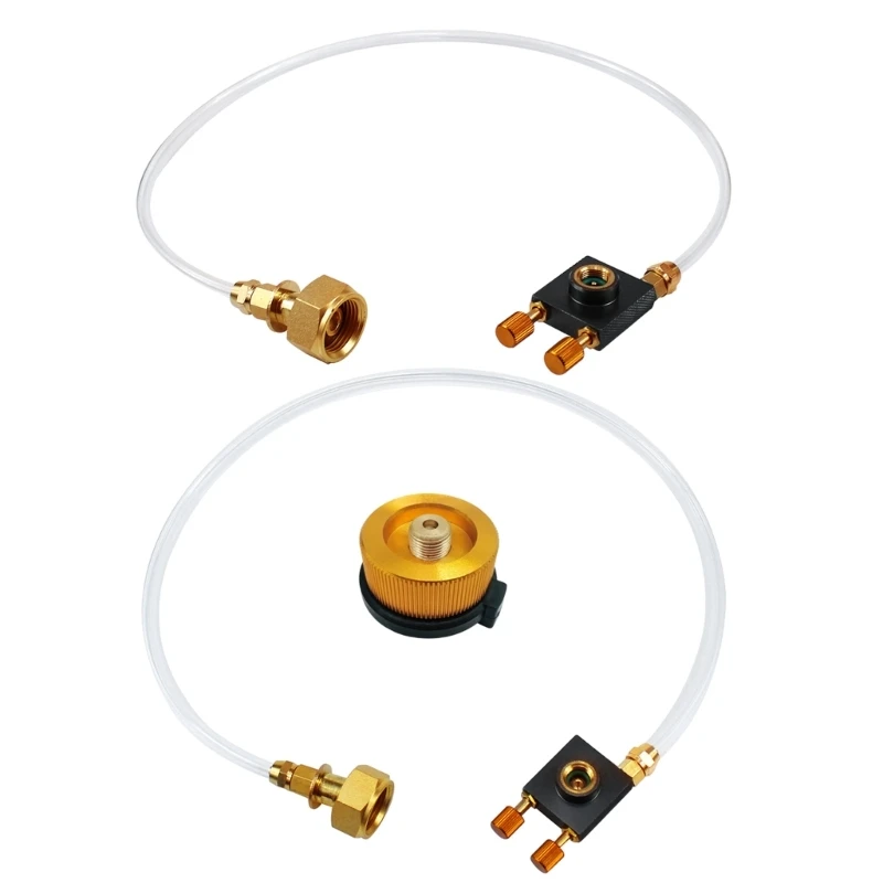 

Gas Stove Adapter Gas Adapter Gas Refilled Convert Gas Tube Connectors N58B