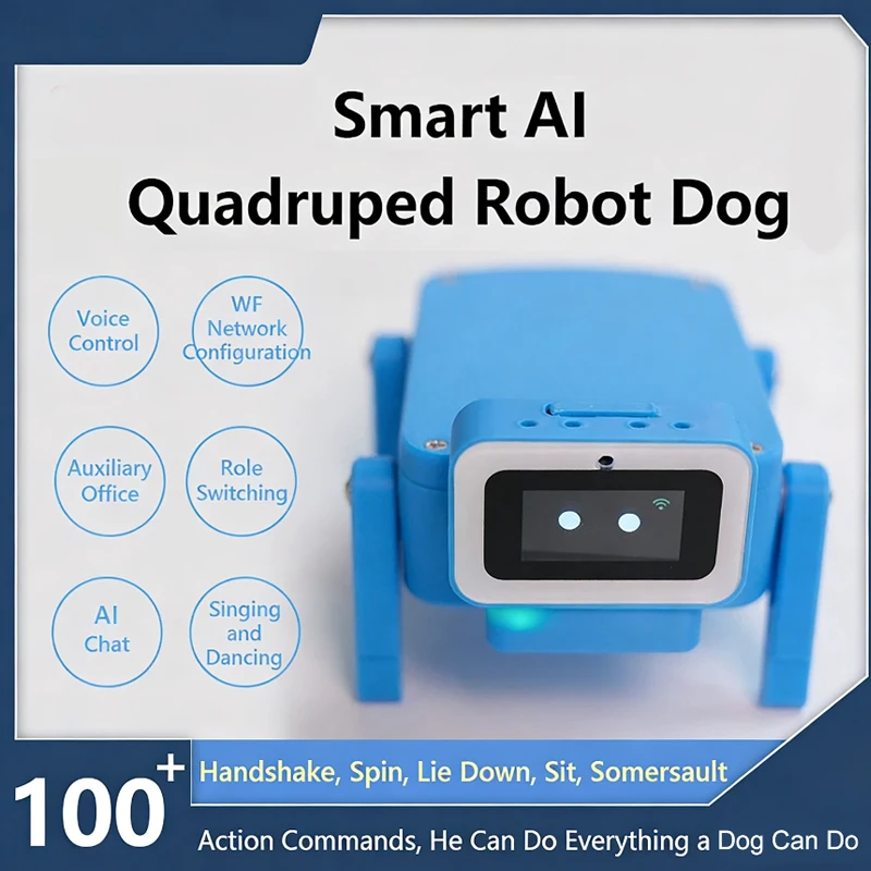 ESP32 C3 Servo Control ESP32-Hi Mechanical Dog For Deepseek Xiaozhi AI Voice Chat Robot Development Board