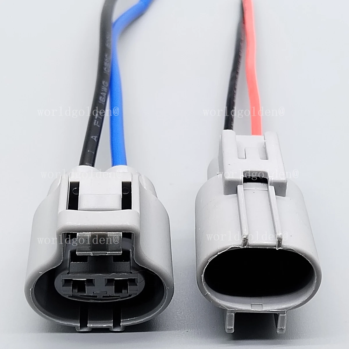 2-Pin Automotive Wiring Connector Plug Set 6-176143-6 176146-6 for Universal Car Repair