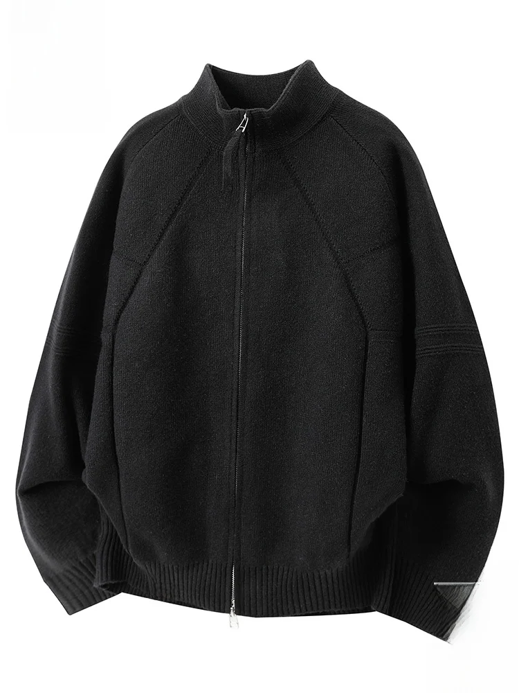 

Мужской вязаный кардиган Paul Frank: теплый, комфортный, с длинными рукавами, однотонный, осенняя новинка, повседневный стиль, из смесового полиэстера