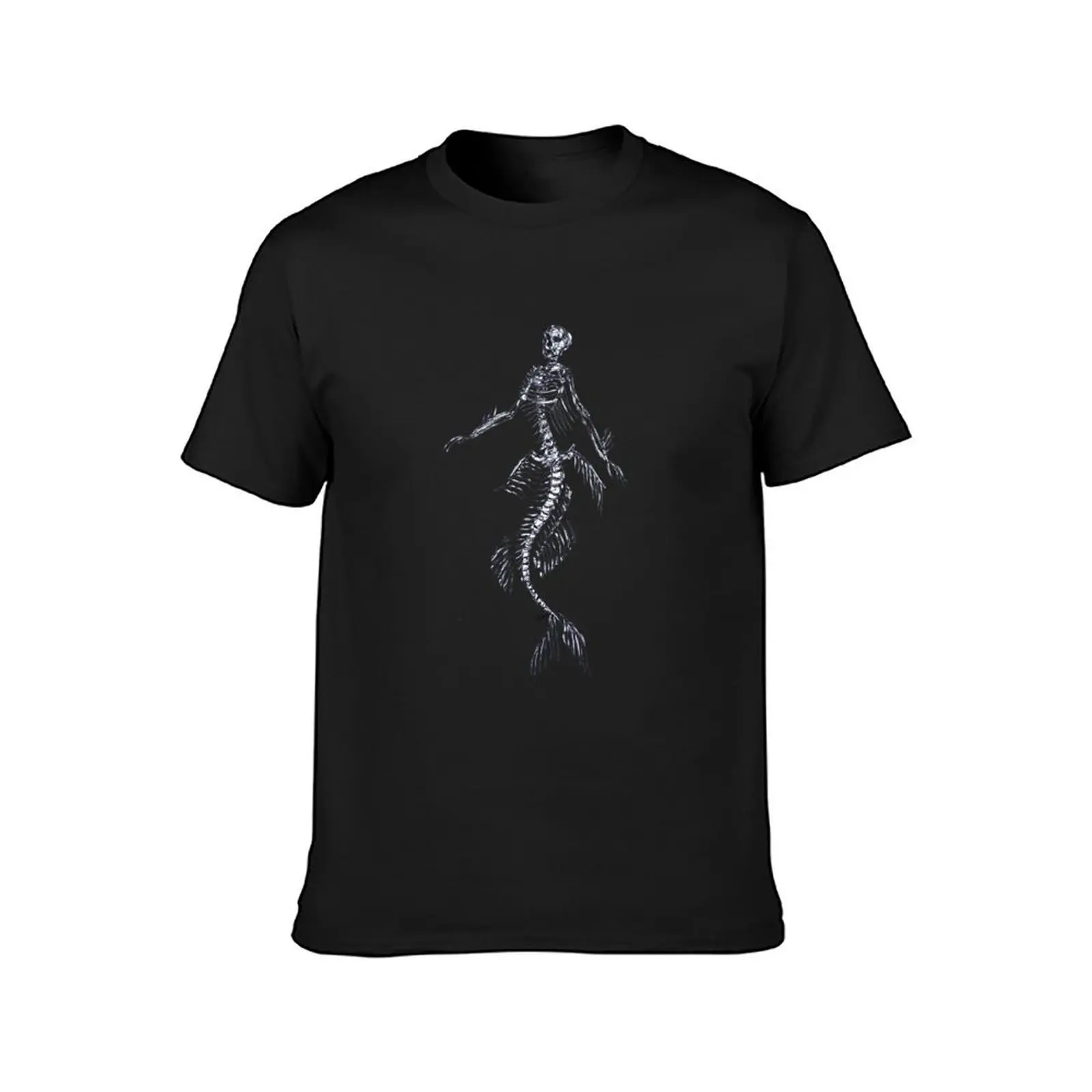 Mermaid Taxidermy |@makemeunison Hand Drawn Art T-Shirt sweat cute tops customizeds mens t shirt