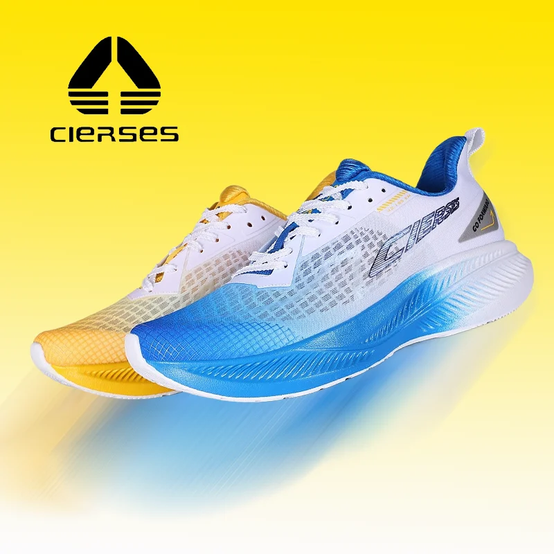 

CIERSES CloudStride 3.0 Men Women Marathon Racing Running Shoes Breathable Elastic Cushion Comfort Lightweight Sport Sneak 24388