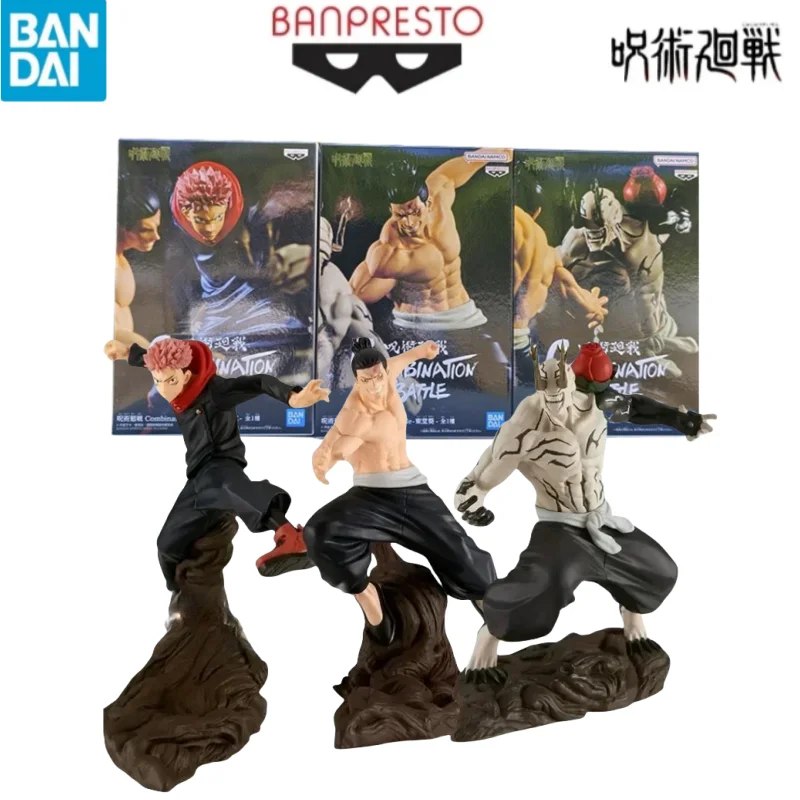 Bandai Eyewear Factory Jujutsu Kaisen Hand-made Soldiers Ornaments Combination Battle Itadori Yuji Todo Aoi Hanami Prizes