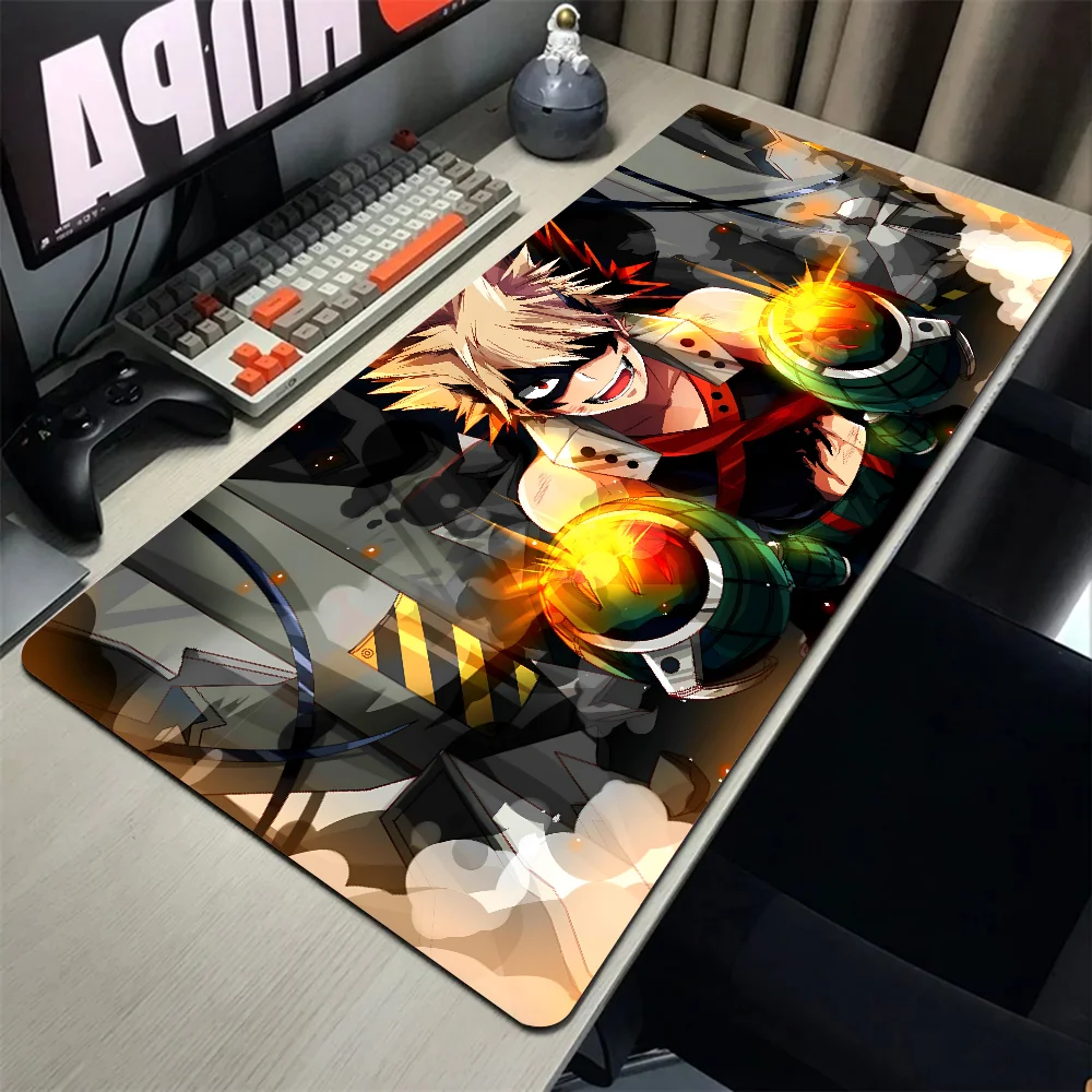 My Hero Academia Bakugo Katsuki Anime Mousepad tappetino per Mouse tappetino da scrivania con Pad accessori da gioco Prime Gaming XXL