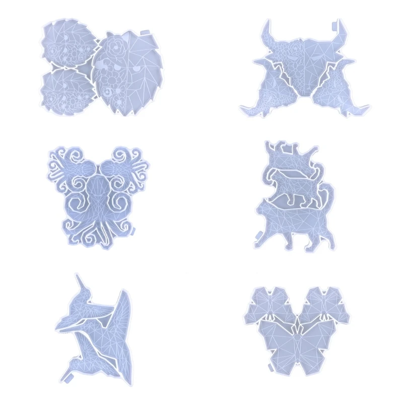 

Animal Resin Mold Silicone,Epoxy Resin Mold for Wall Decor Resin Coasters Mold