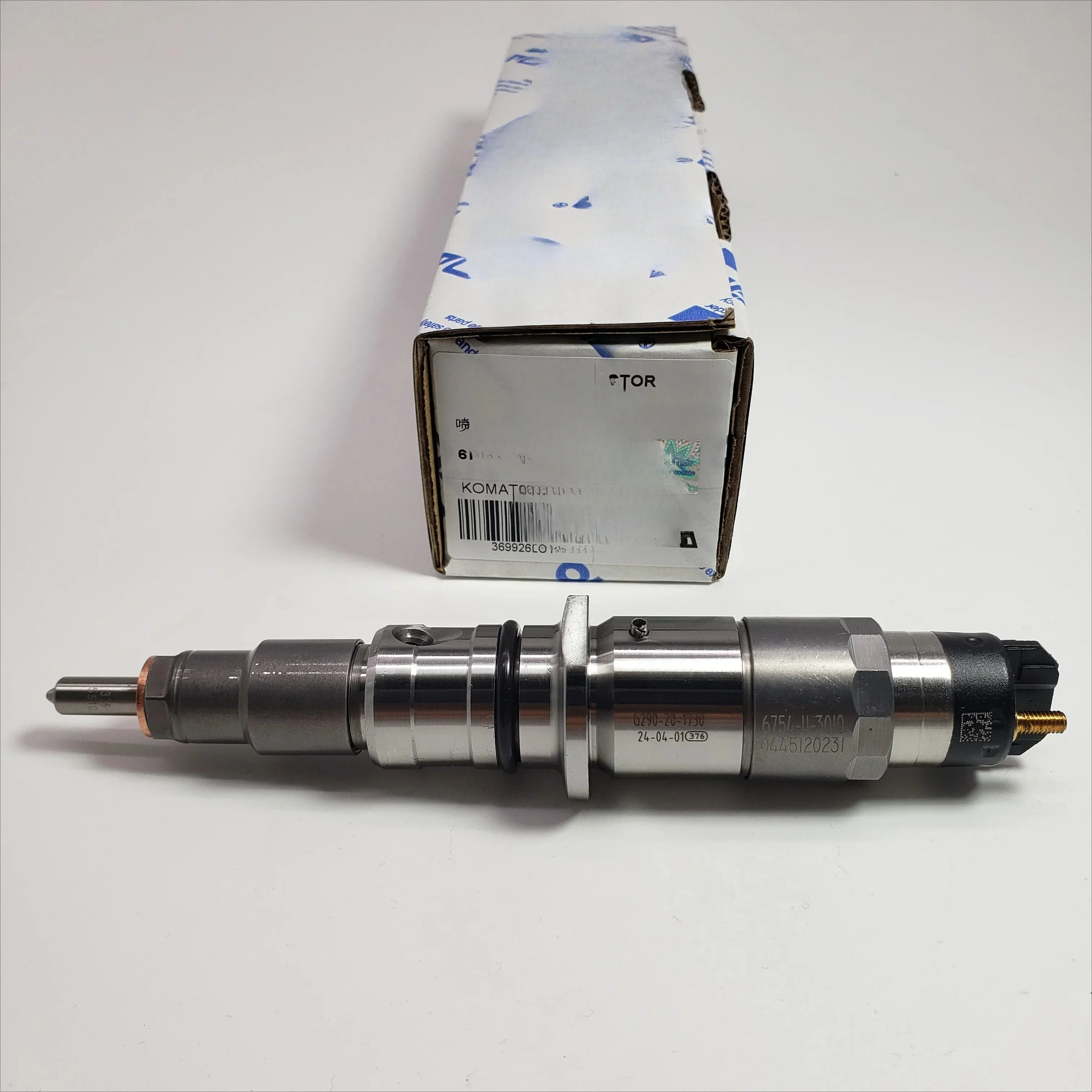 OUSIMA Excavator Fuel Injector 6754-11-3010 for KOMATSU SAA6D107E in Manufacturing Plants and Machinery Repair Shops