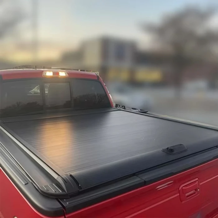 

Retractable Roller Lid Shutter Roll up Manual Tonneau Cover for Hilux REVO Ranger