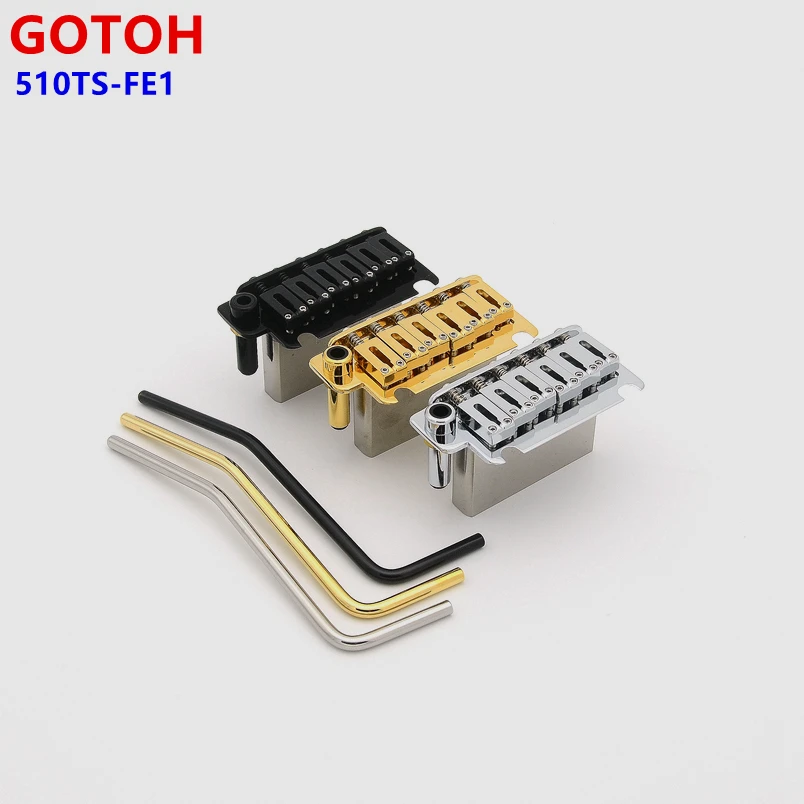 1 Set High Quality  2 Points Genuine Original GOTOH 510TS-FE1  Electric Guitar Tremolo System  Bridge