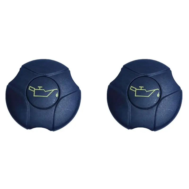 

2X Engine Oil Filler Cap 025864 For 206 207 1007 106 205 306 307 405 Citroen C2 C3 AZ Fiat
