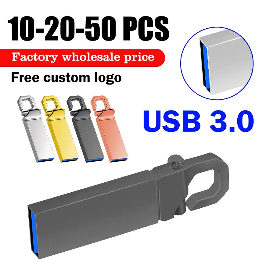 

10/20/50 шт./лот, цветной флэш-накопитель USB 3,0, 8 ГБ, 16 ГБ, флэш-накопитель, 32 ГБ, 64 ГБ, USB-накопитель, подарок, бесплатный индивидуальный логотип