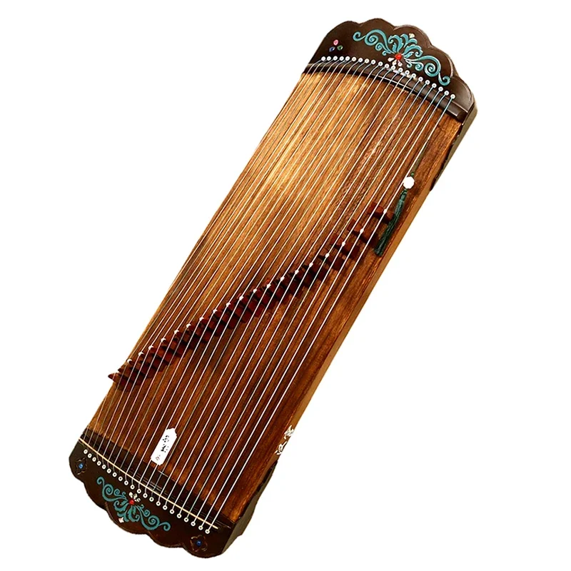 100cm Portable Mini Guzheng Handmade Paulownia Wood Zither Beginner Guqin Traditional Chinese Music Instrument with Accessories