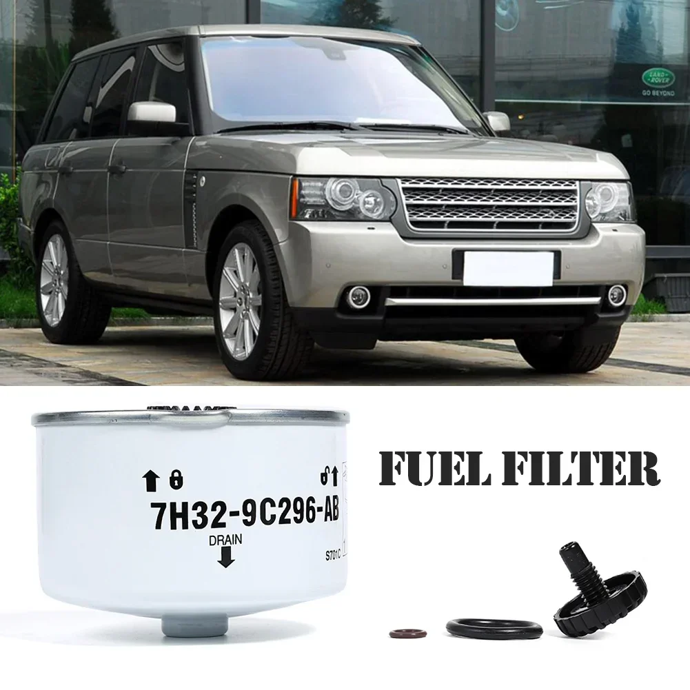 Fuel Filter LR009705 for Land Rover Range Rover Sport Discovery LR3 LR4 2.7L DIESEL ENGINES 3.0L V6/3.6L V8 Fuel FilterWJI500020