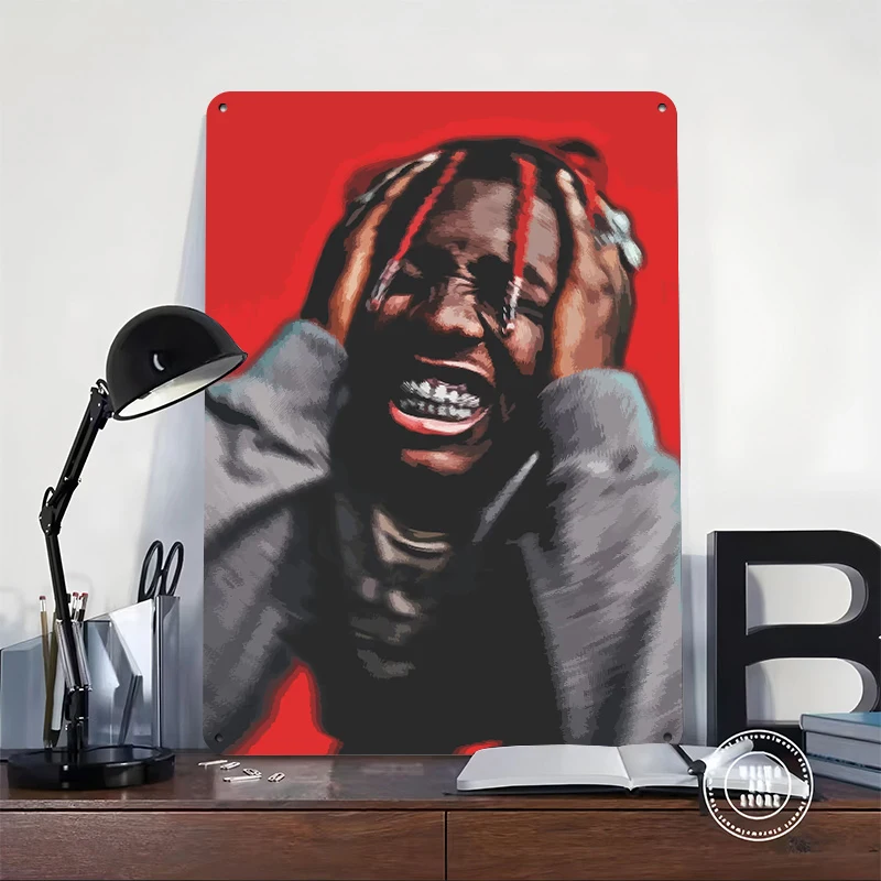 Lil Yachty Tin Poster Customized Wall Art Retro Vintage Metal Signs for Fans Room Aesthetic Decoration At Home Bathroom Decor