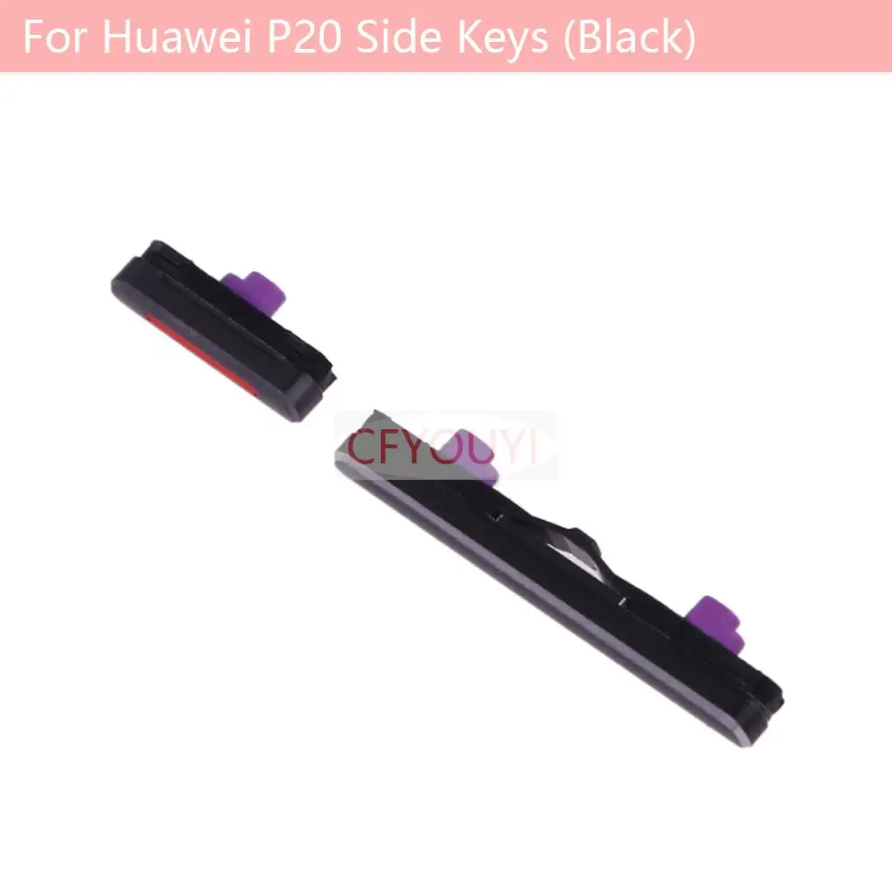 1 set For Huawei Asecnd P20 Power Button ON OFF Volume Up Down Side Button Key