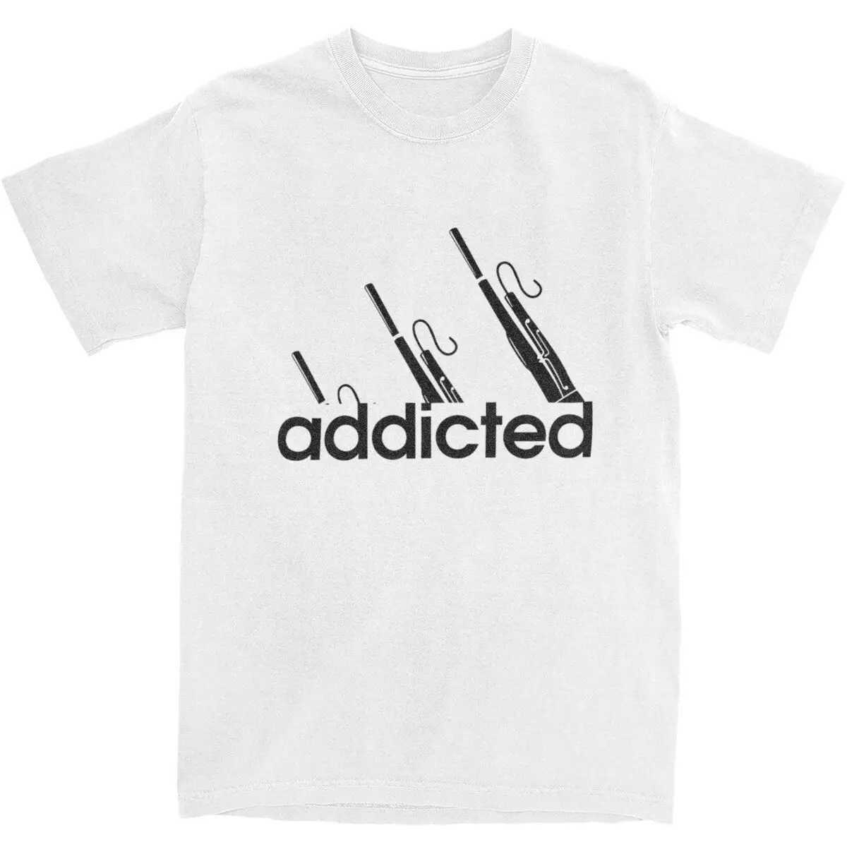 Bassoon Music Addicted Merch Shirts Men Women Bassoon Player Fan Lover Gift Vintage Pure Cotton Graphic Printed Clothes