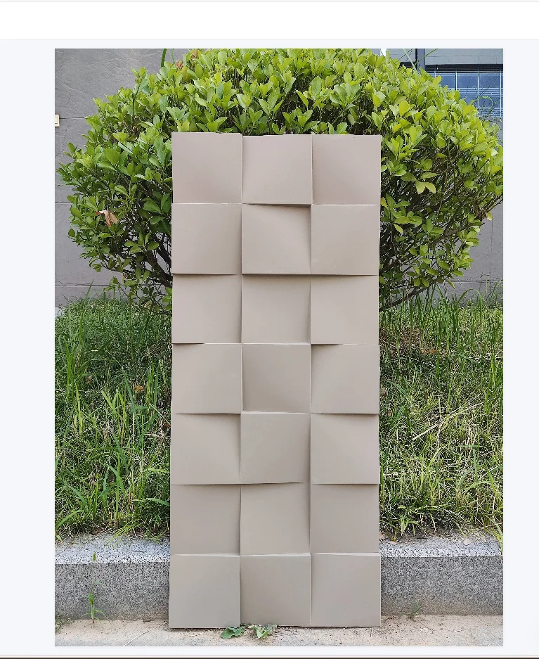 3d Pu Stone Wall Panel Pu Bread Stone ECO Material Heat-Resistant Surface For House Exterior Factory Direct Supply New Arrival