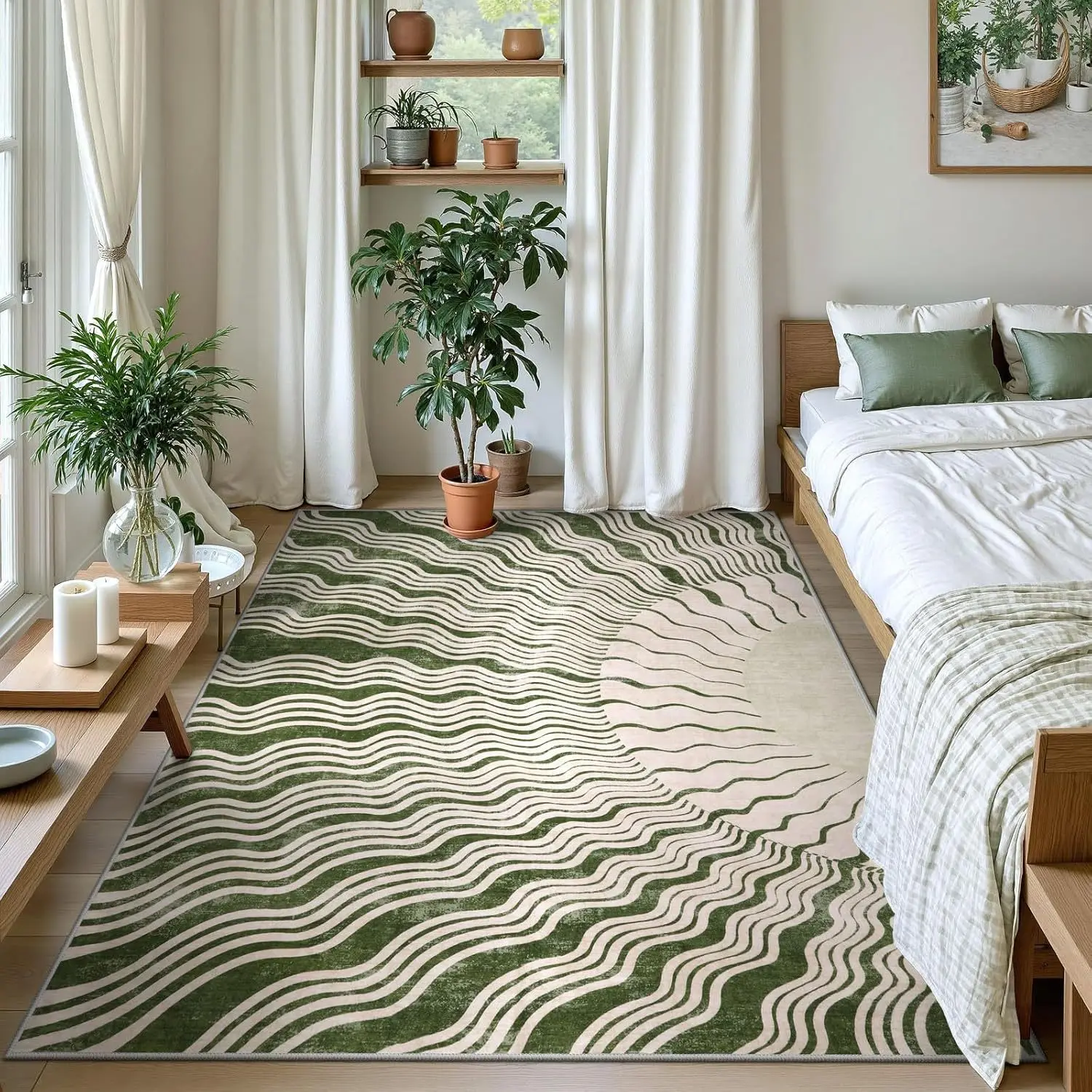 

VIKAMA Американский ретро ковер с солнечным принтом, элитный и легкий роскошный домашний диван, напольный коврик, украшение интерьера спальни