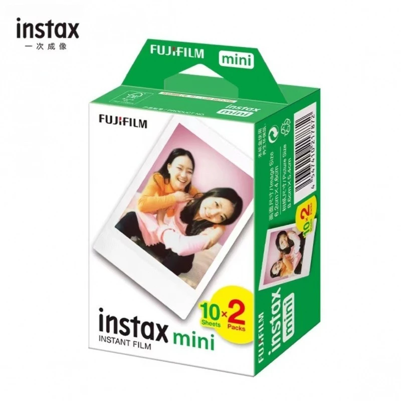 20 ورقة صغيرة حافة بيضاء الأفلام ورق طباعة الصور الأفلام ورق طباعة الصور ل Fujifilm Instax Mini 8 9 10 11 12 40 90 دوبلكس بولارويد #2