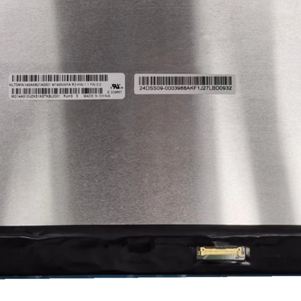 

M140NWFA R3 14,0 "для Lenovo 1920 × 1080 ideapad Yoga 7-14ITL5 82BH дисплей IPS панель 91% sRGB ЖК-экран для ноутбука