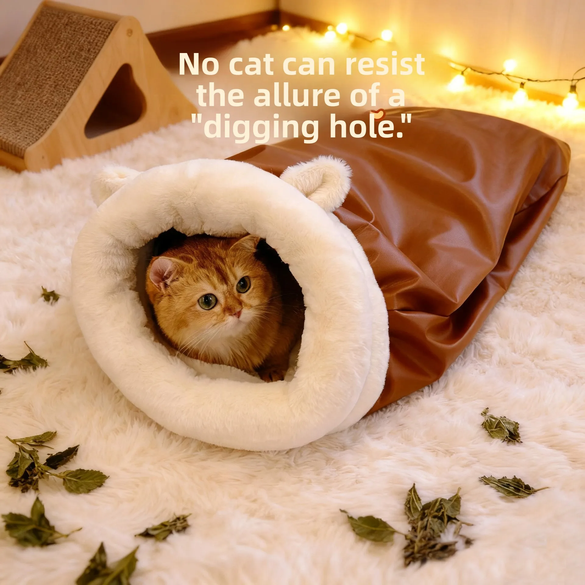 Four Season Universal Semi Enclosed Pet Bed Warm Dog Bed Cat Bed Popular Pet Mat Pet Sofa Villa For Summer And All Seasons