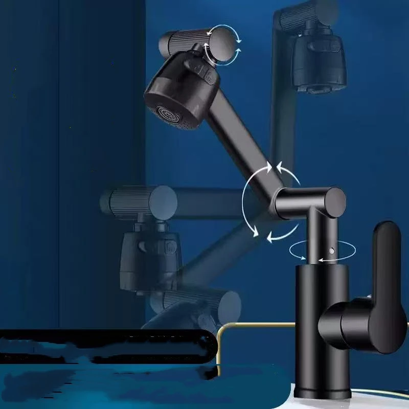 1080 Degree Swivel Faucet Robotic Arm Faucet 360 Degree Rotation Mechanical Arm Kitchen Faucet Bathroom Faucet for Kitchen Sink