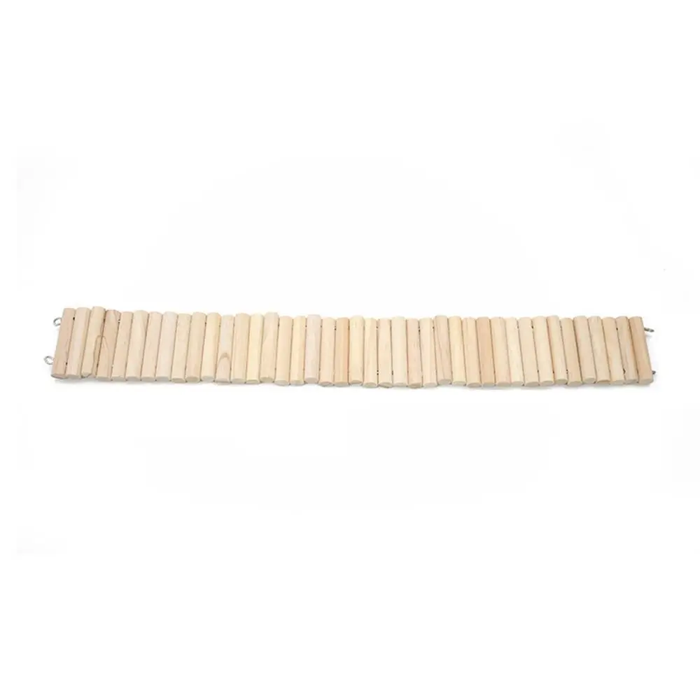 Buigbare Hamster Klimladder Houten Multifunctionele Hamsterhabitat Speelgoedkooi Decoratie Eenvoudig Te Installeren - afbeelding 1
