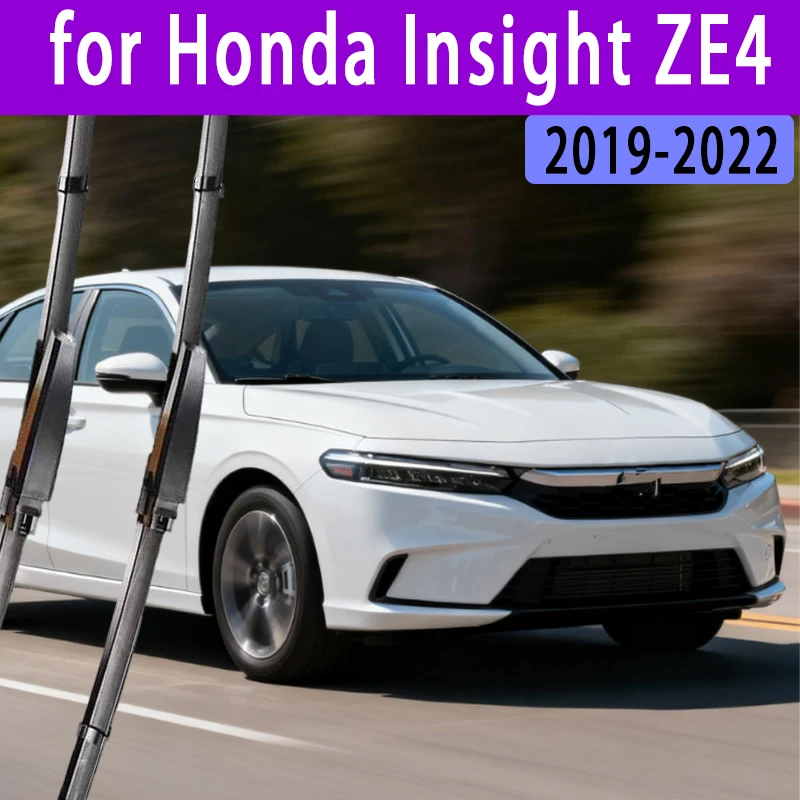 

for Honda Insight ZE4 2019-2022 Front Windshield Wiper Blades Set for Honda Insight Auto Glass Wipers Replacement 2021 2020
