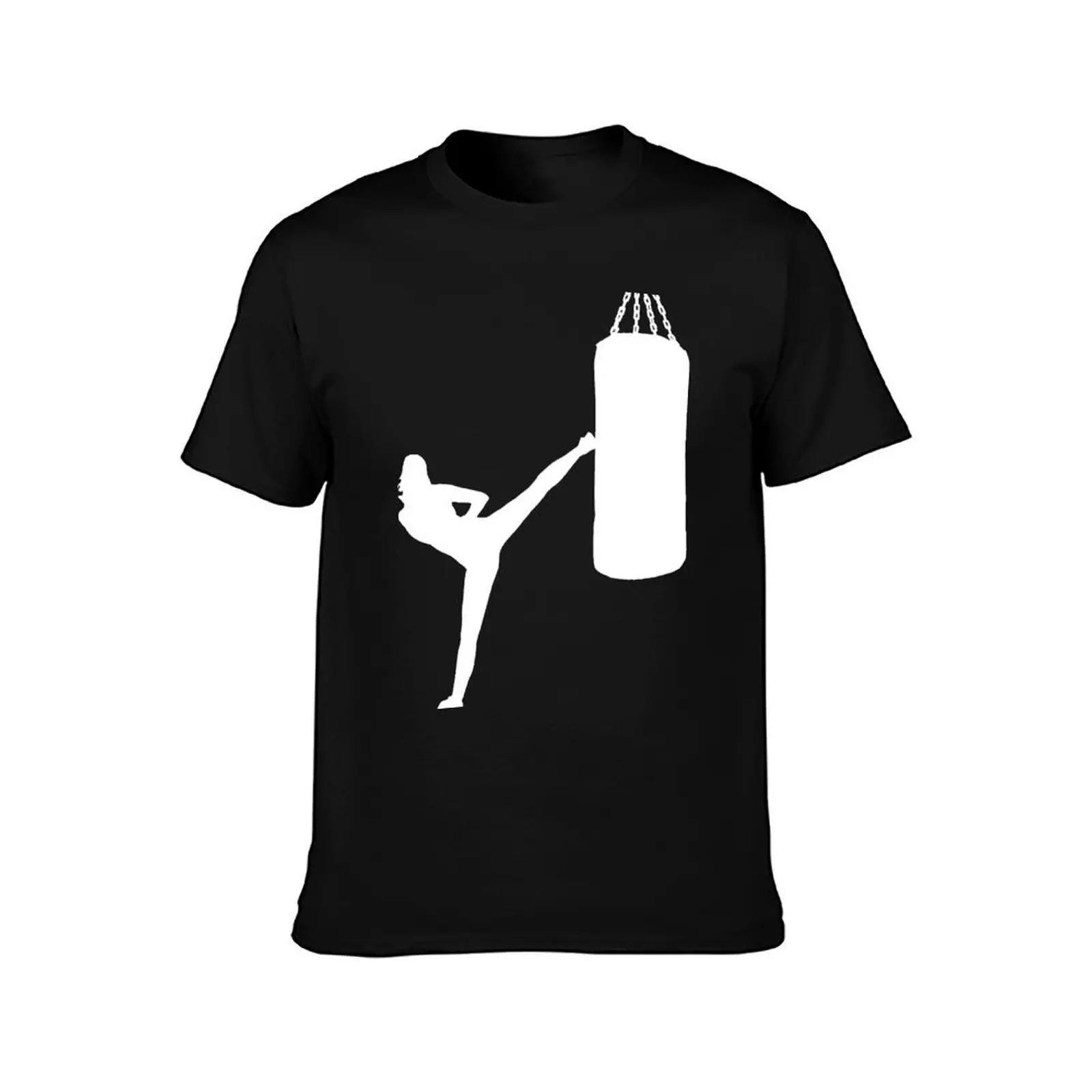 Kickboxing women martial arts T-Shirt Casual Fashion Short Sleeve Cotton T-Shirt