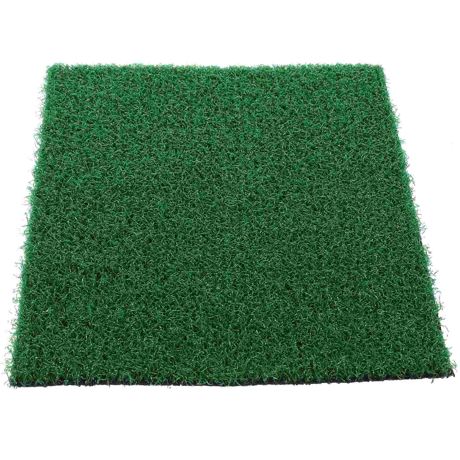 Artificial Turf Mat Grass Flowerpot Fish Tank Simulation Garden Basking Platform Artificial Turf Mat Yard Imitation Turtle Fake