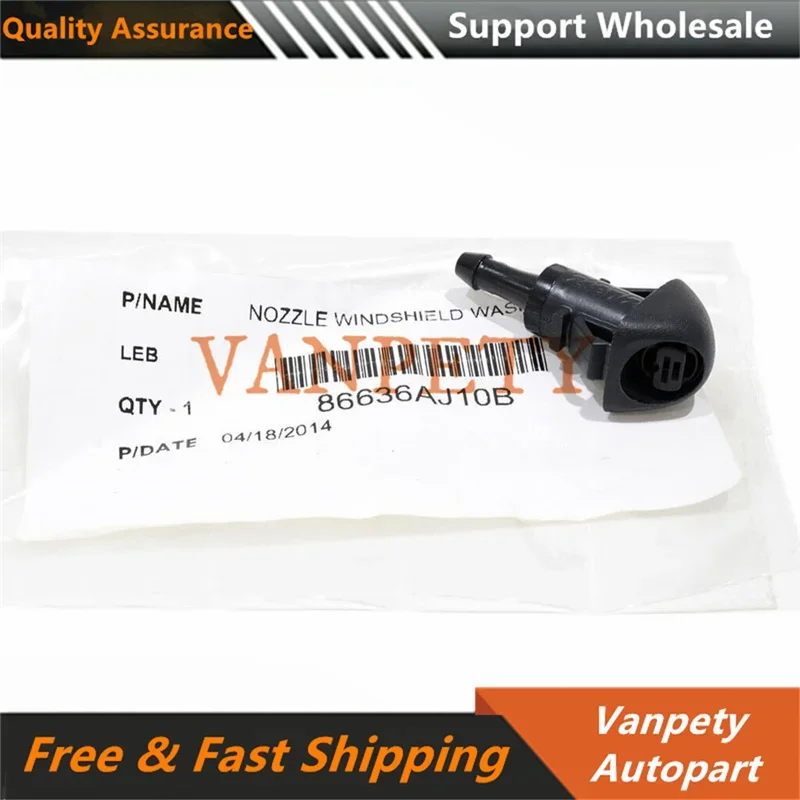 

1X NEW FOR 2010-14 Subaru Legacy Outback Windshield Wiper Washer Nozzle 86636AJ10B 86636-AJ10B