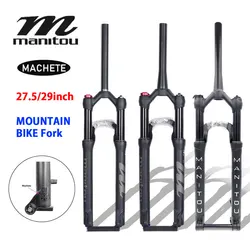 Manitou Bicycle Forks MTB Comp Machete 26 27.5 29er Manual Remote Lock Air Fork BOOST Mountain Bike 29 Front Fork Suspension