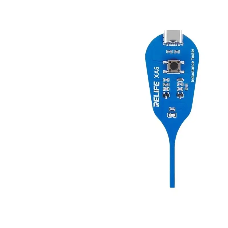 ~1Pcs Electromagnetic Induction High Precision Detection Strong Stability Rapid Fault Lock Type-c XA5 Inductance Tester