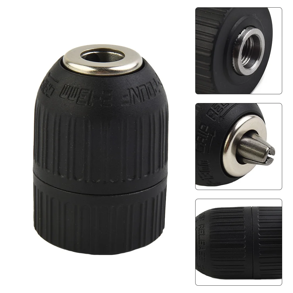

For Cordless Hammer Cordless Hammer Chuck 1/2-20UNF Drill Chuck For Professional Use Heat-treated Jaws Wear Resistance
