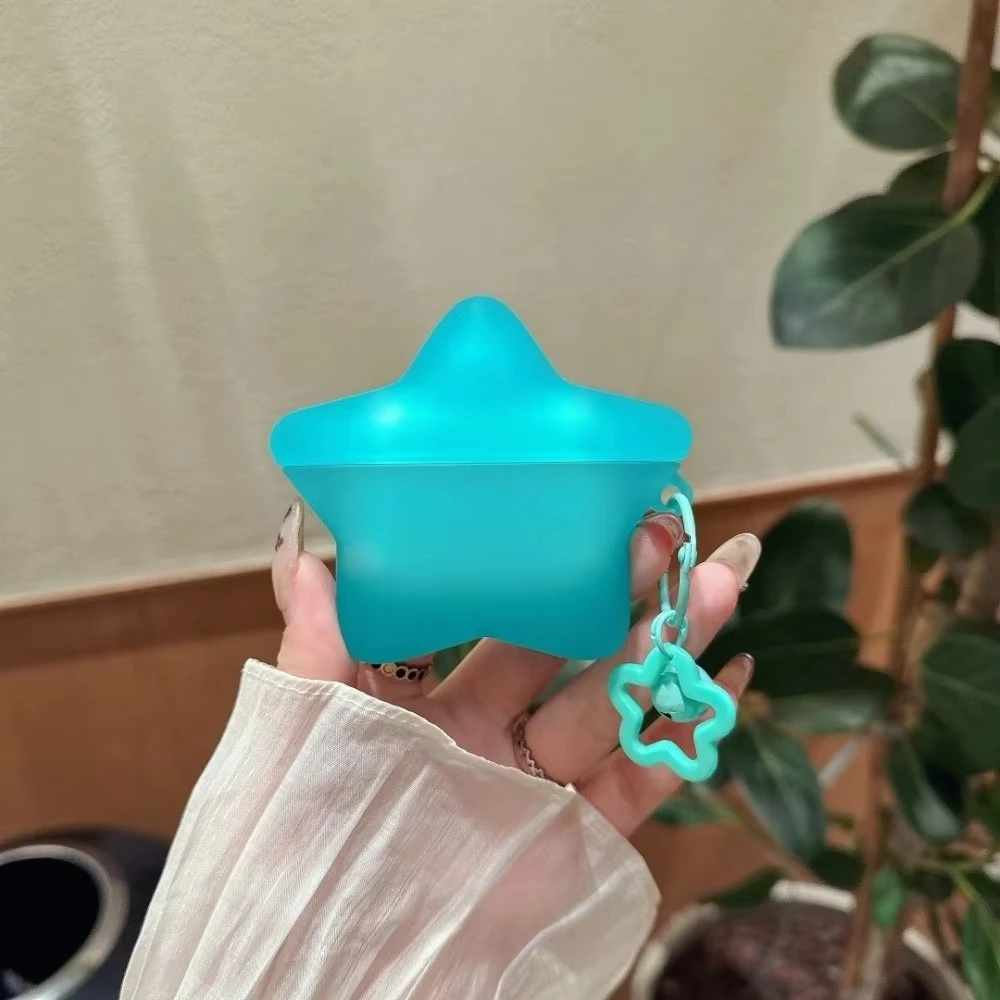 For Airpods 1 2 3 4 Pro Pro 2 Pro 3 Translucent Star TPU Earphone Case Accessories Cover image 6