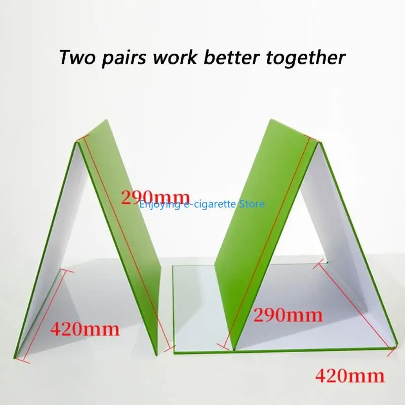 Cardboards Three Fold Green Screen Board for Chromas Photography Y4QF
