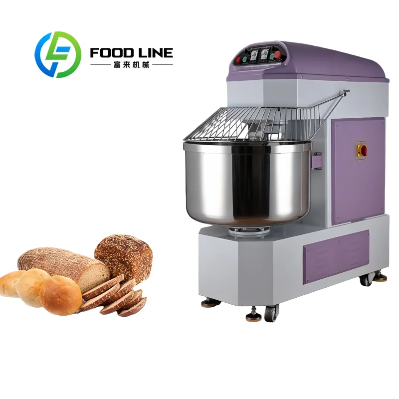 Double Speed Pasta Pizza 25 kg Bakery Industrial Bread Kitchen Mixer Industrial Dough Kneading Machine Fish Dough Mixer Kneader