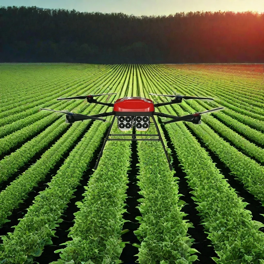 High-quality Agricultural Plant protection Four-axis Four-slurry Fumigation Agricultural Sprayer
