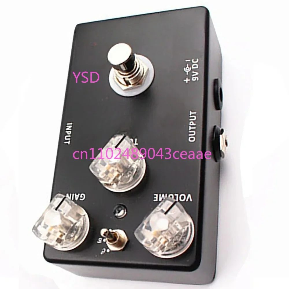 Super RAT Distortion Guitar Effect Pedal Hand Made 3 Mode 3 In 1 Classic Rat Boost Preamp Effects for Bass
