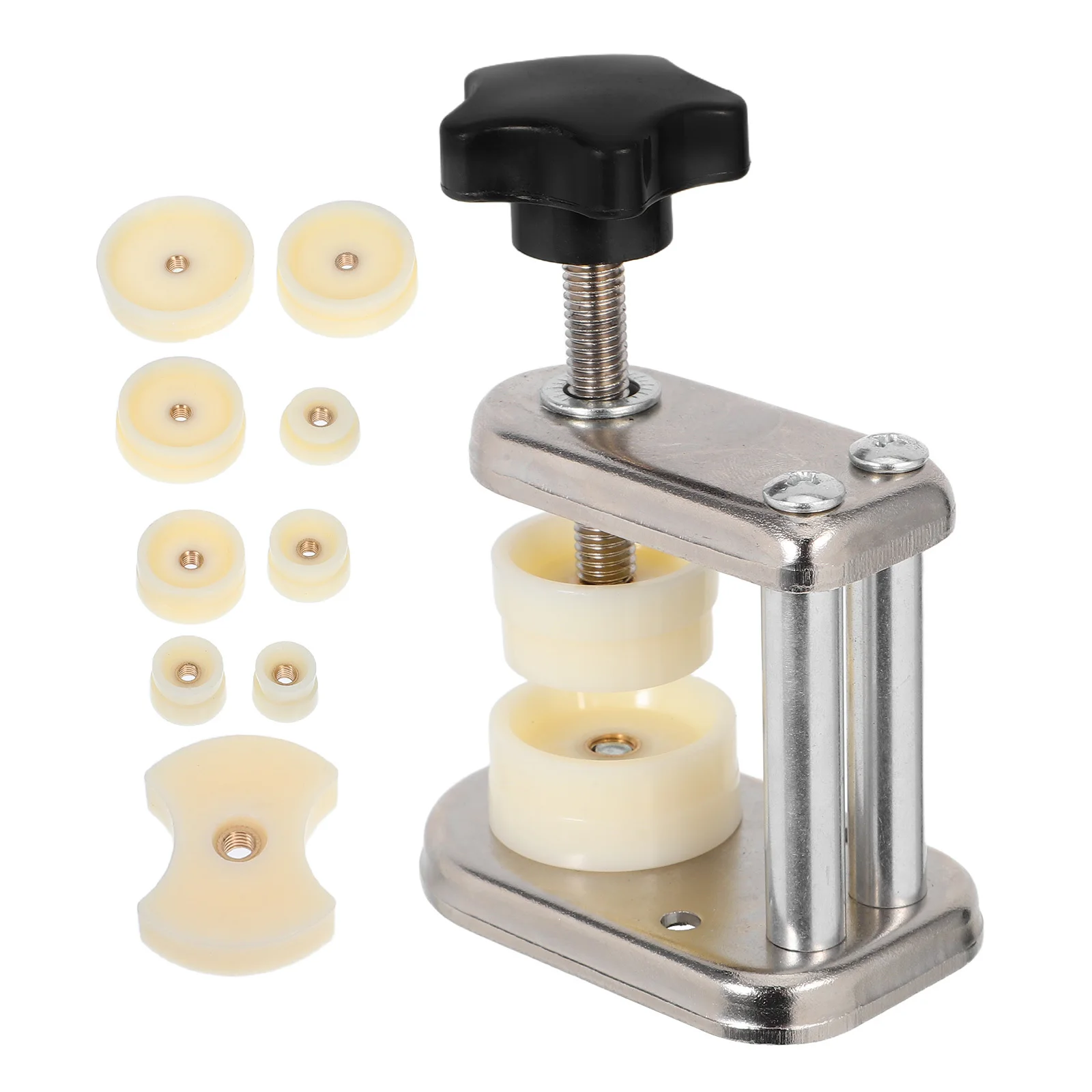 

Watch Case Press Dies High Precision Screw Capping Machine Manual Tool Set for Watch Repair Durable and Stable Easy Operation